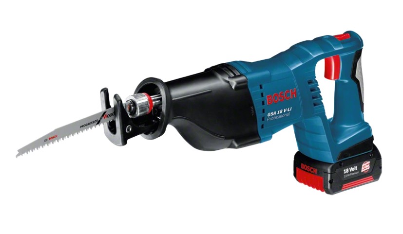 CORDLESS RECIPROCATING SAW WITH 2PIC BATTERY AND CHARGER # 601 64J 000