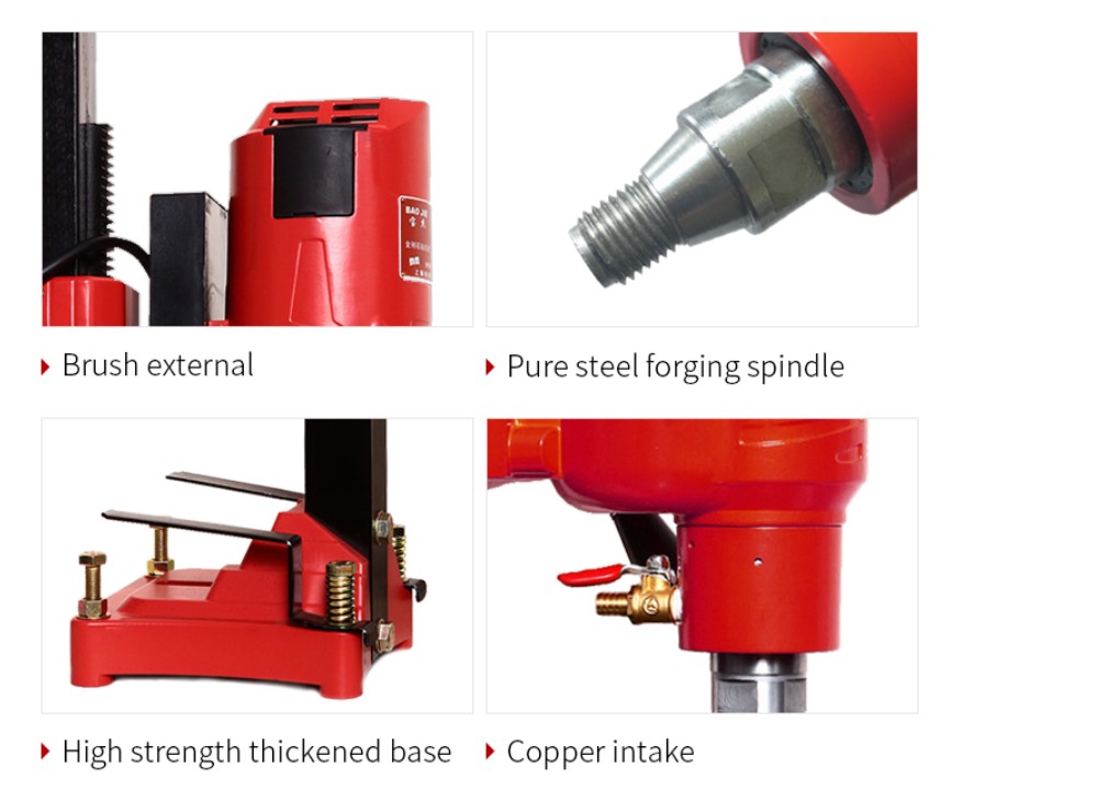 Suntech Diamond Core Drilling BJ 355,220V,50/60HZ,355MM,4680W