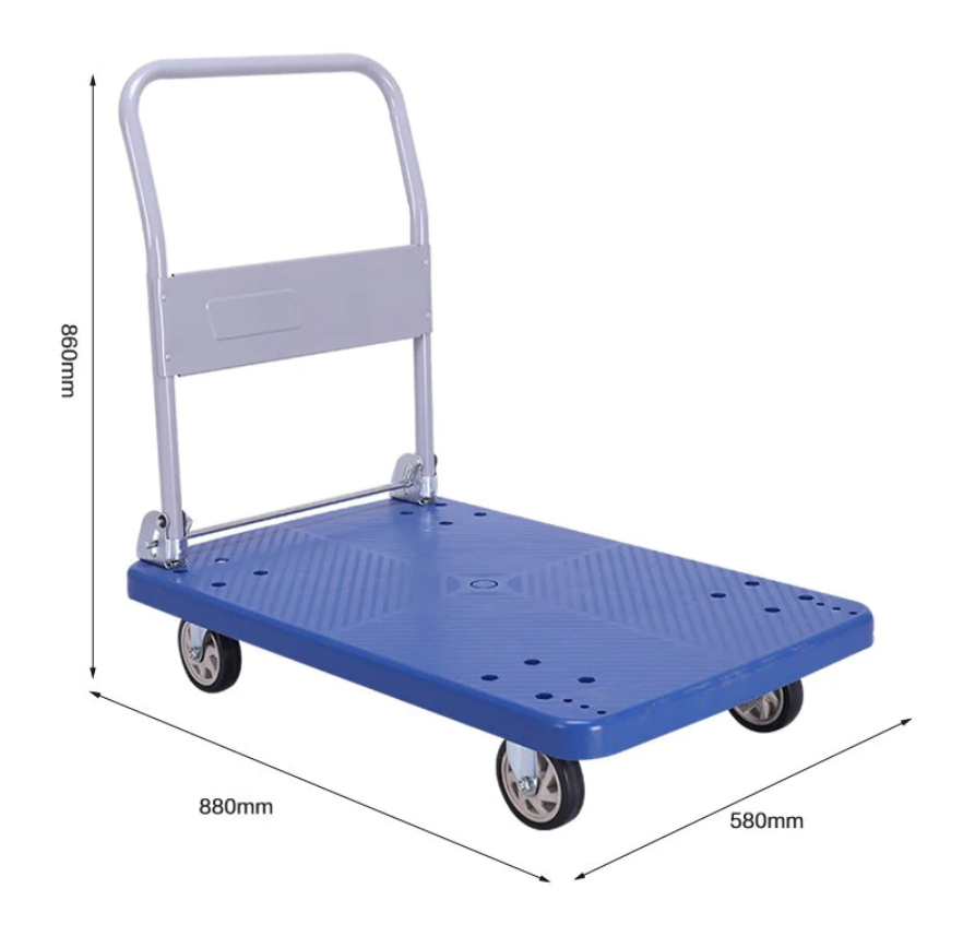 Suntech Foldable Platform Trolley 300kg #Size 58*88cm