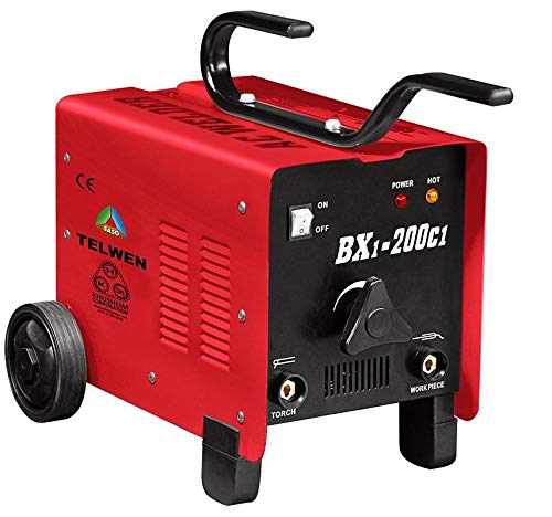 Telwen AC Welding Machine 200AMP -BX1-200C1 -220V 60HZ 1PH 10.7KVA