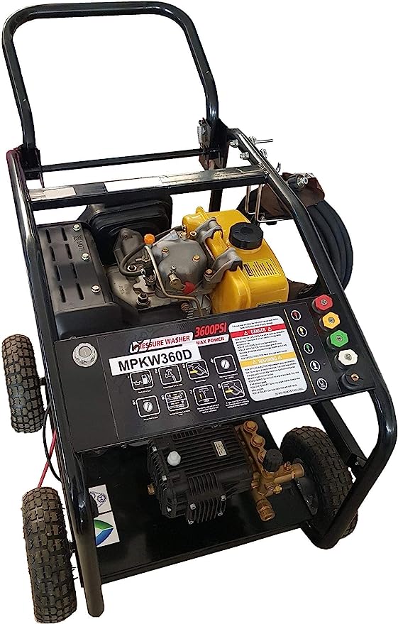 Maxpower Diesel High-Pressure Washer Electric Start