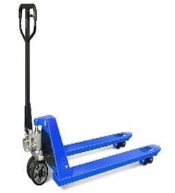 2.5 Ton Hand Pallet Truck 2,500 Kgs Pu Wheel Fork Size 1150 mm*550 mm(Bule Color)