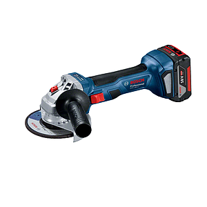 Bosch Cordless Angle Grinder 115/125 MM Grinding/Cutting Disc With 2Pcs Battery and Charger #  601 9H9 022                                                                                                                                                                                                                                                                                                                                                                                                                                                                                                                                                                                                                                                                                                                                                                                                                                                                                                                                                                                                                                                                                                                                                                                                                                                                                                                                                                                                                                                                                                                                                                                                                                                                                                                                                                                                                                                                                                                                                                                                                                                                                                                                                                                                                                                                                                                                                                                                                                                                                                                                                                                                                                                                                                                                                                                                                                                                                                                                                                                                                                                                                                                                                                                                                                                                                                                                                                                                                                                                                                                                                                                                                                                                                                                                                                                                                                                                                                                                                                                                                                                                                                                                                                                                                                                                                                                                                                                                                                                                                                                                                                                                                                                                                                                                                                                                                                                                                                                                                                                                                                                                                                                                                                                                                                                                                                                                                                                                                                                                                                                                                                                                                                                                                                                                                                                                                                                                                                                                                                                                                                                                                                                                                                                                                                                                                                                                                                                                                                                                                                                                                                                                                                                                                                                                                                                                                                                            